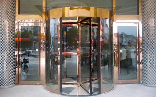 三翼自動旋轉門