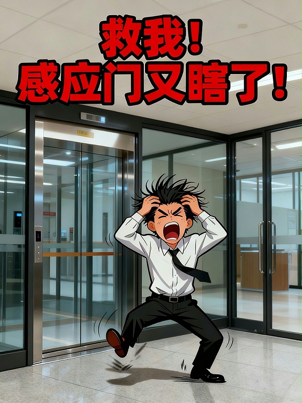 抓狂上班族自動門無水印