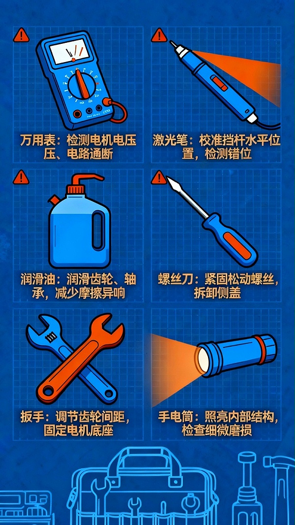 工業工具簡筆畫海報(除水印)