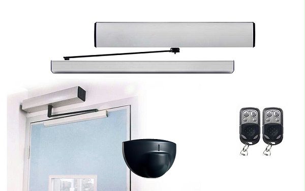 合頁門電動閉門器自動化系統