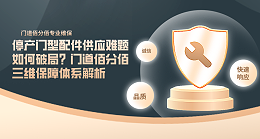 停產(chǎn)門型配件供應(yīng)難題如何破局？門道佰分佰三維保障體系解析