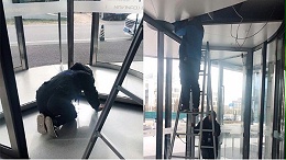 三翼旋轉(zhuǎn)門(mén)保養(yǎng)之北京某大廈泰戈?duì)柸硇D(zhuǎn)門(mén)安全檢測(cè)服務(wù)案例