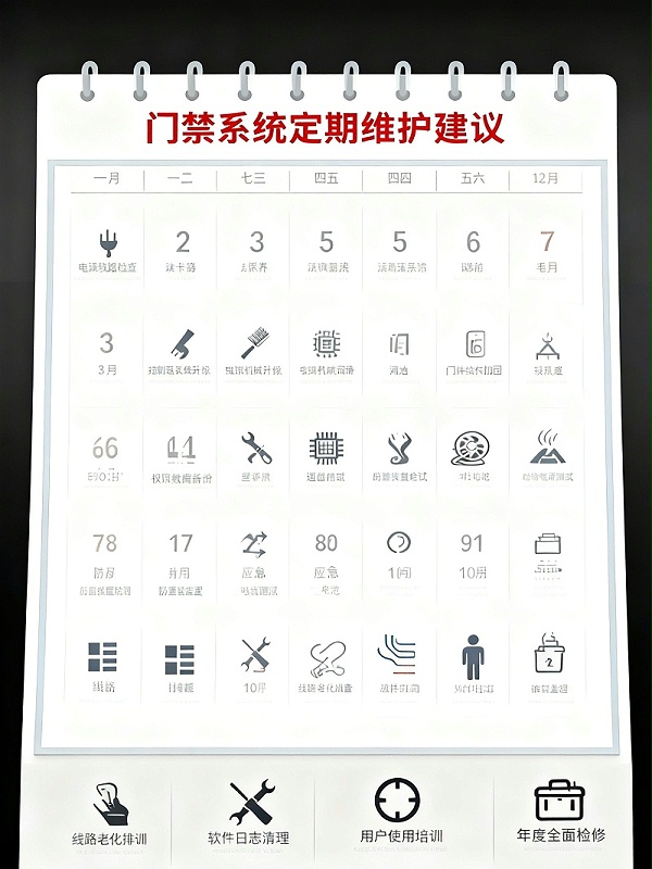 門禁維護日歷無水印