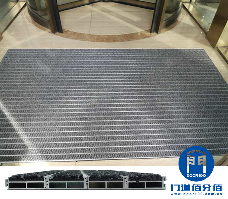 寬紋環扣鋁合金地墊鋪設安裝服務案例