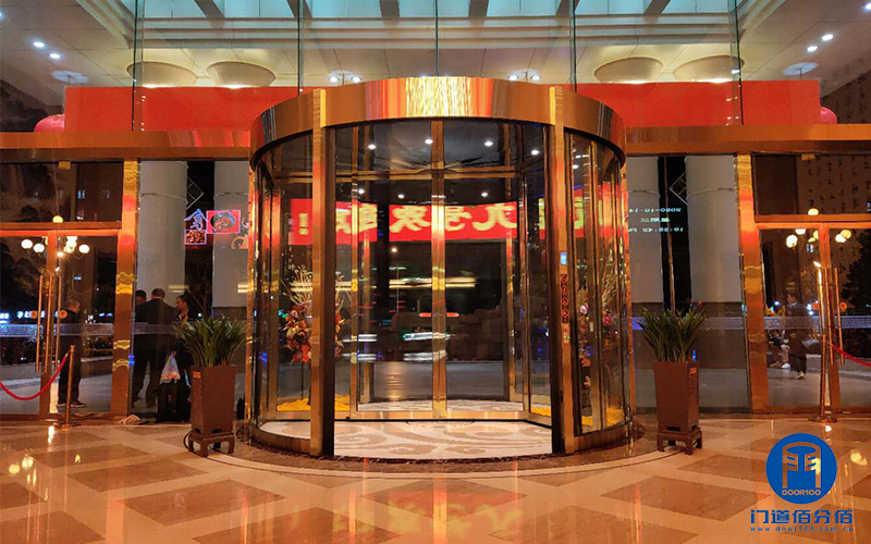 旋轉門安裝要求與安裝過程中的注意事項