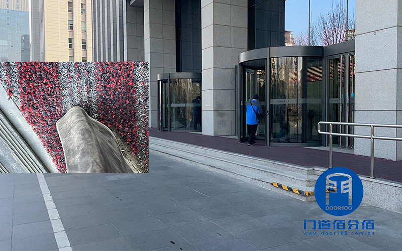 自動旋轉(zhuǎn)門門停，故障燈B亮維修實例