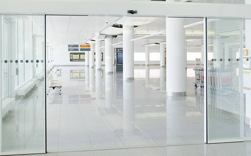 自動玻璃門感應器