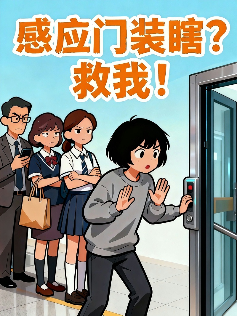 感應(yīng)門背景去水印