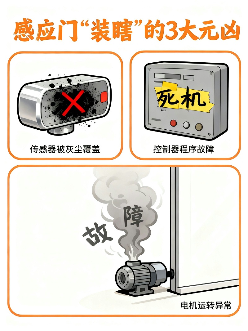 感應(yīng)門故障原因無水印