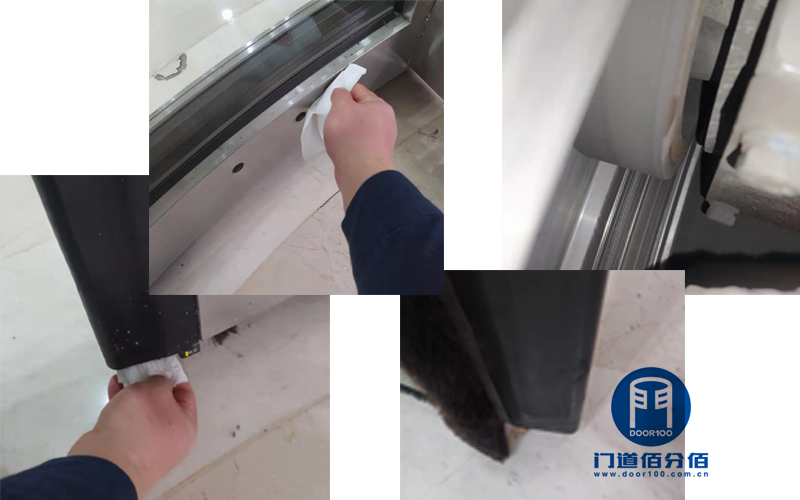 定期維護，保障壽命丨旋轉兩翼電動門護理保養案例