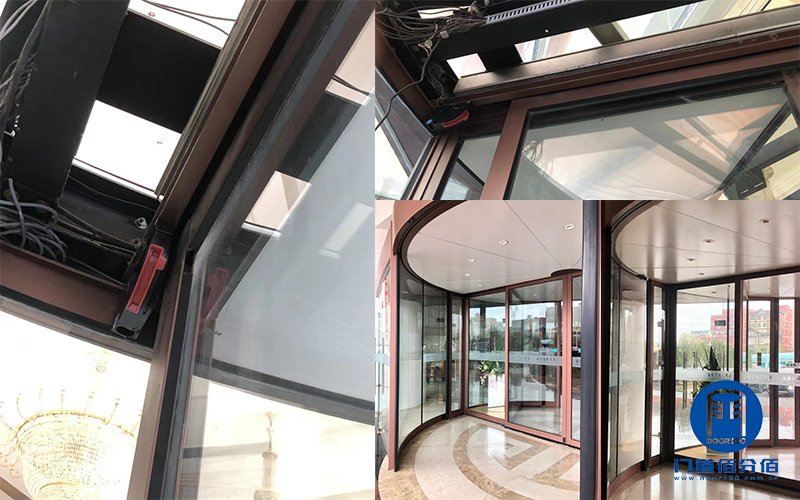 提升性能：旋轉門軌道翻軌與安全升級案例5