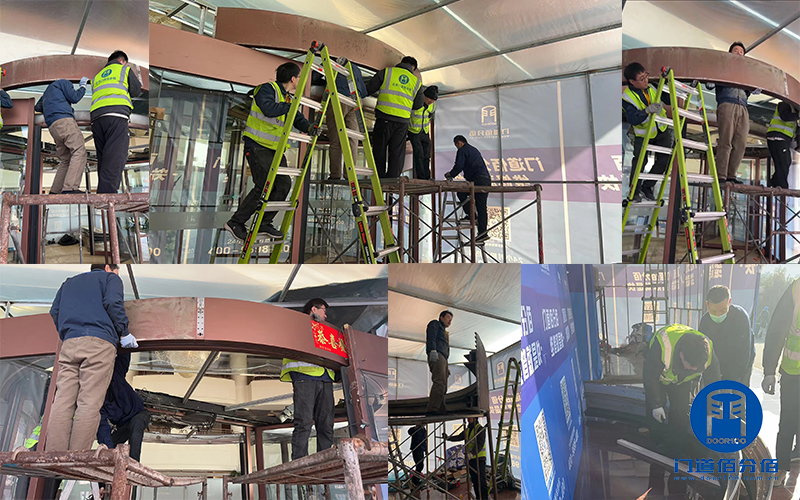 提升性能：旋轉門軌道翻軌與安全升級案例4