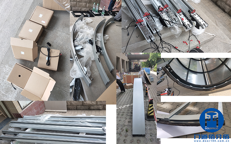 電動旋轉門（自動旋轉門）安裝計劃