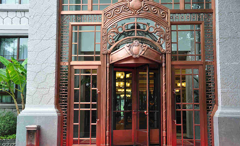 酒店出入口大門設計選擇注意事項