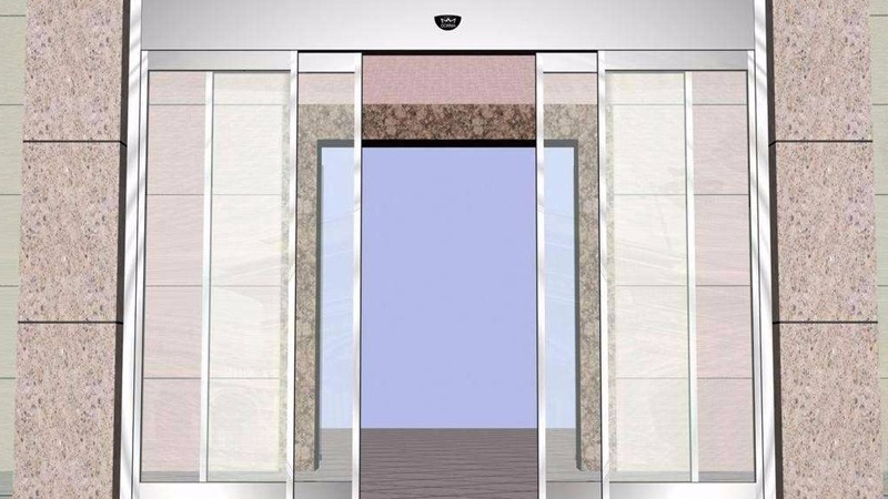 自動門升級，旋轉門升級