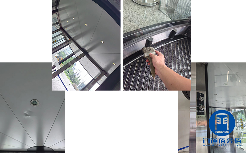 保養案例丨百度大廈寶盾速通門、旋轉門維保服務