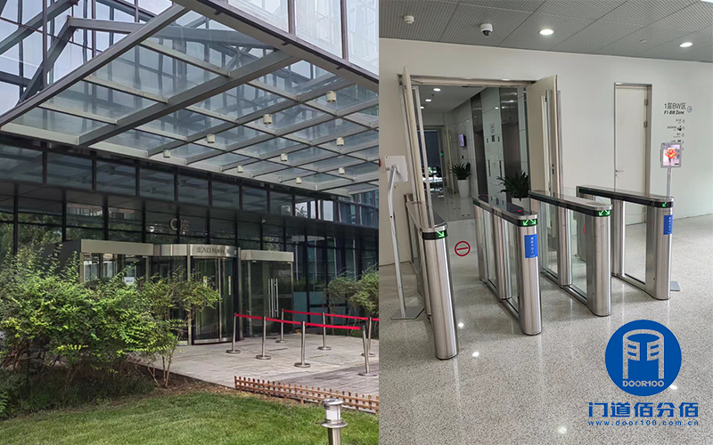 保養案例丨百度大廈寶盾速通門、旋轉門維保服務