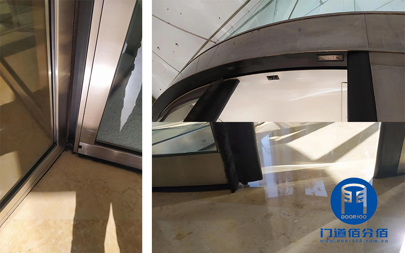 中國(guó)婦女活動(dòng)中心旋轉(zhuǎn)門保養(yǎng)過程實(shí)錄