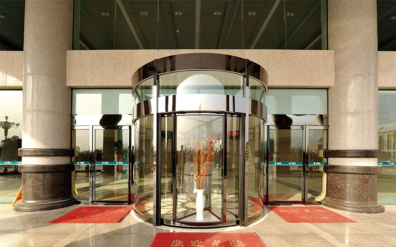 旋轉門設備安裝時安裝配件有哪些要求？