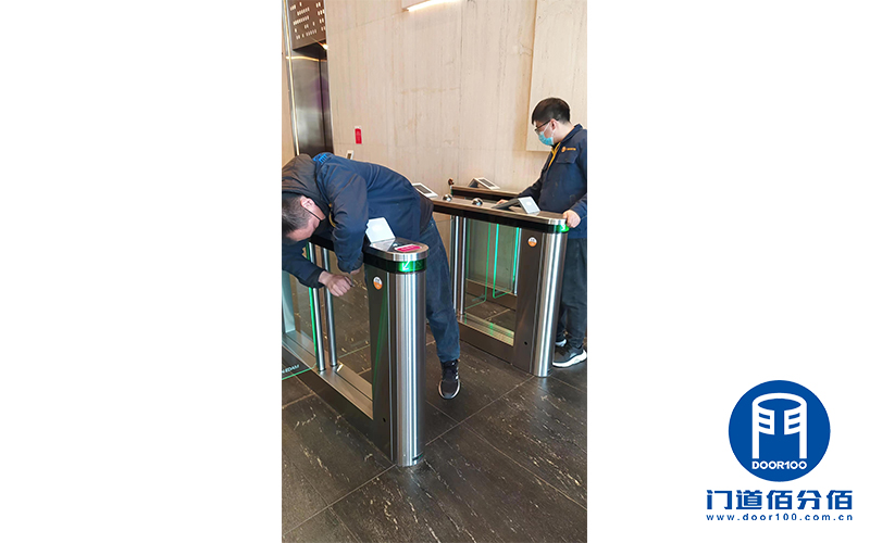 案例分享丨寫字樓內部寶盾速通門開關異響故障維修