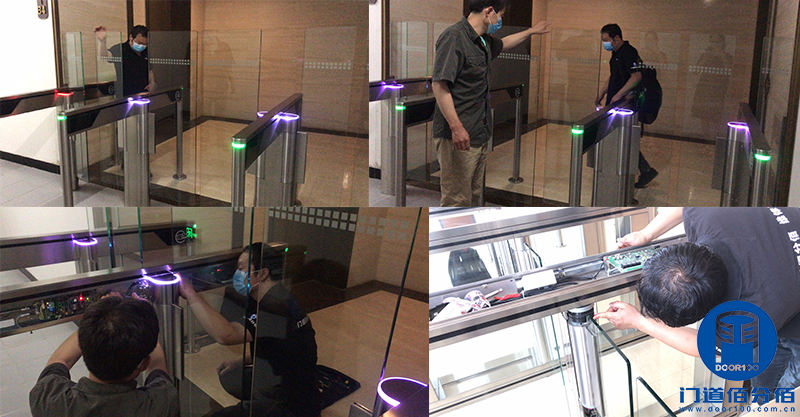 大廈28個通道AS品牌速通門故障維修與保養(yǎng)服務(wù)案例