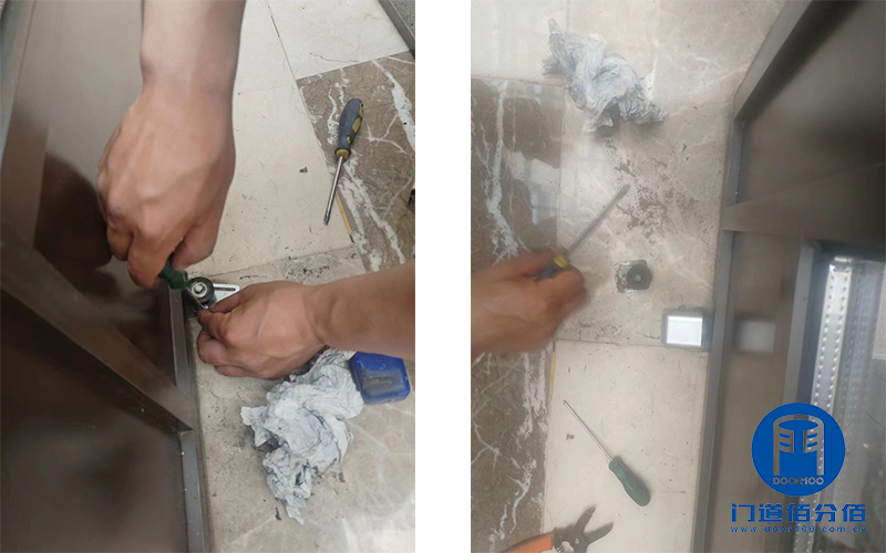 維修護航丨泰康養老社區多瑪自動門故障維修紀實