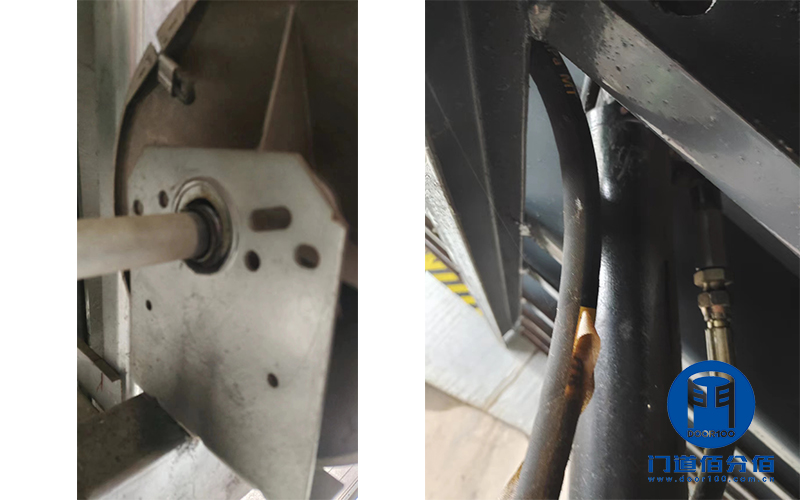 移動公司倉庫提升門保養(yǎng)案例