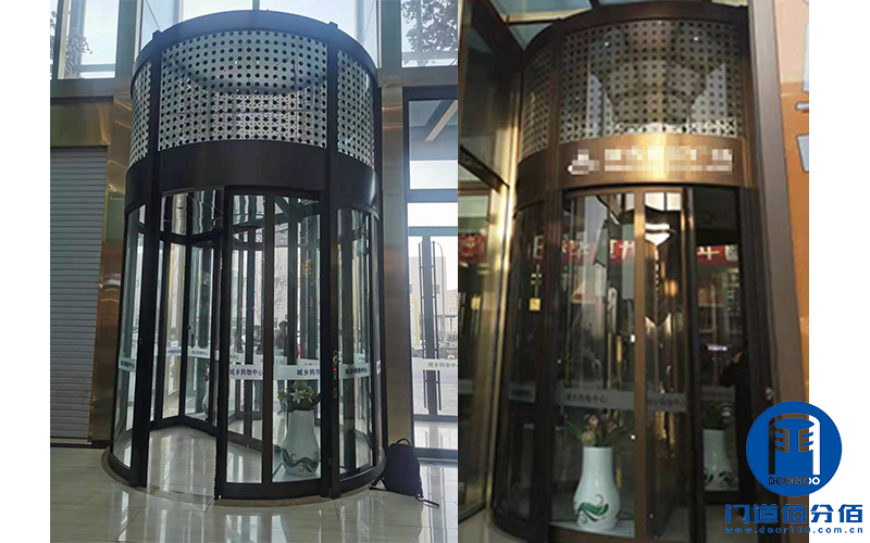 凱必盛售后維修案例之購物廣場旋轉門鑰匙維修