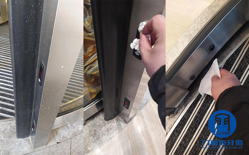 obe歐必翼兩翼、三翼自動旋轉門保養全過程實錄