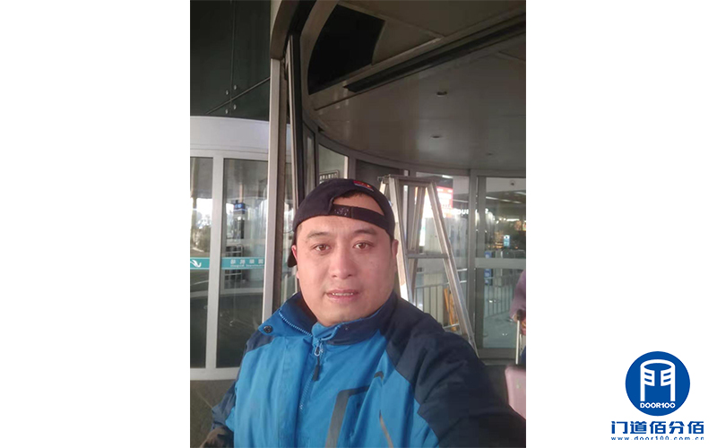 保障春運丨山東省機場進出入口弧形自動門保養服務