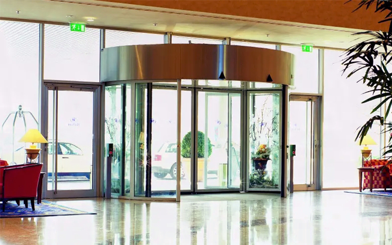 兩翼自動旋轉門安全防夾系統配件介紹