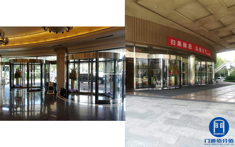 北京某大廈出入口托馬斯旋轉(zhuǎn)門(mén)維修服務(wù)