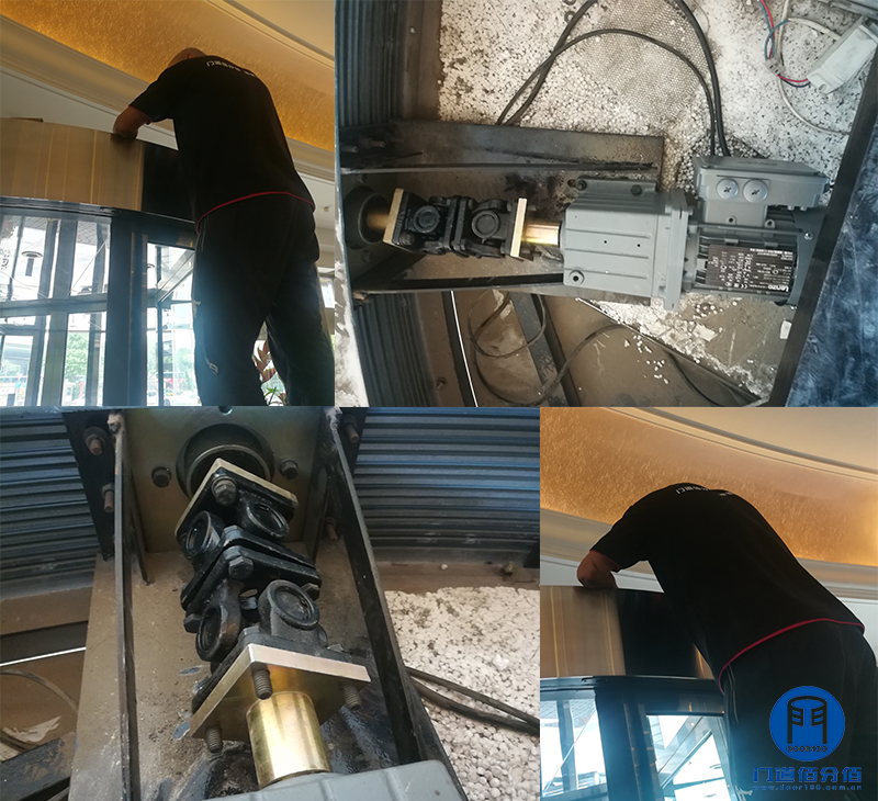 北京某大廈出入口托馬斯旋轉(zhuǎn)門(mén)維修服務(wù)