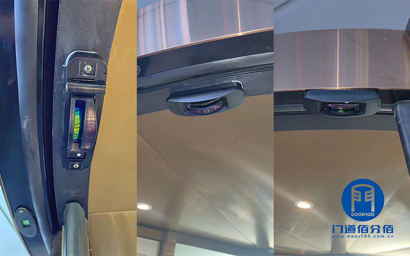 自動旋轉門激光防夾傳感器（防護裝置）更換維修案例