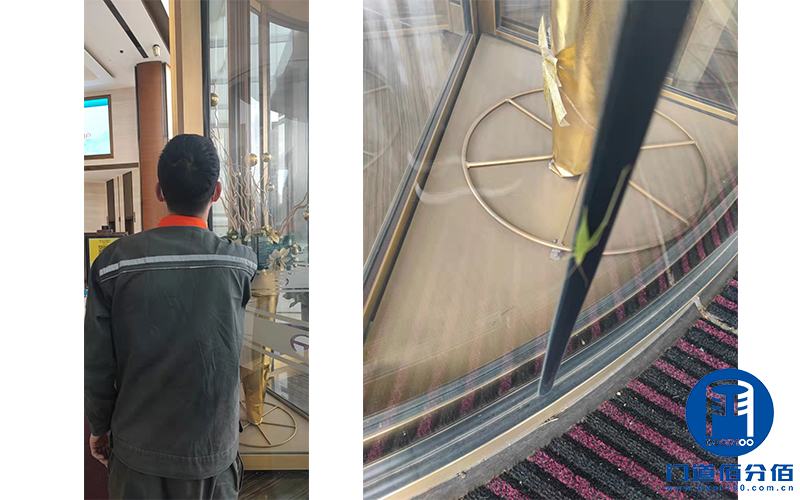 超高自動旋轉門進出關人故障處理