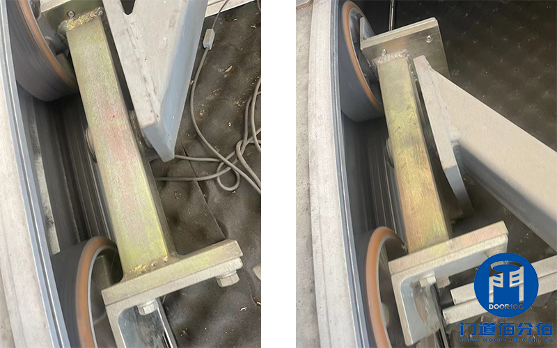 多瑪凱拔旋轉(zhuǎn)門保養(yǎng)案例-工作過(guò)程實(shí)錄