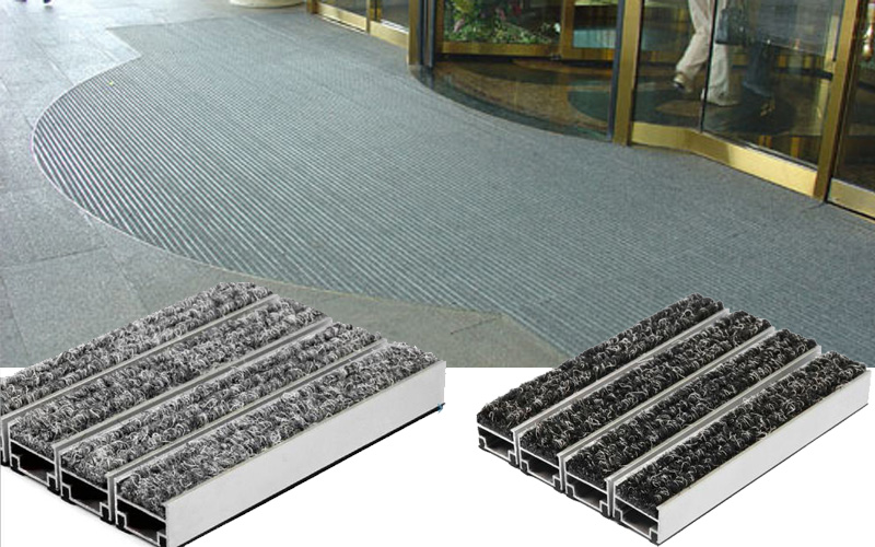 旋轉門鋁合金地墊鋪設、清潔和保養方法