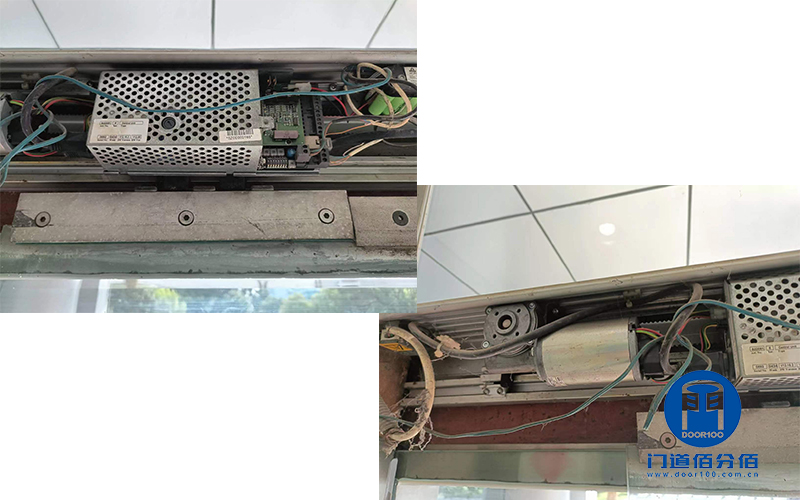 上海銀行數據中心無框自動玻璃門維修服務