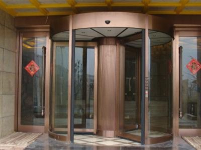 環柱自動旋轉門驅動裝置方案介紹